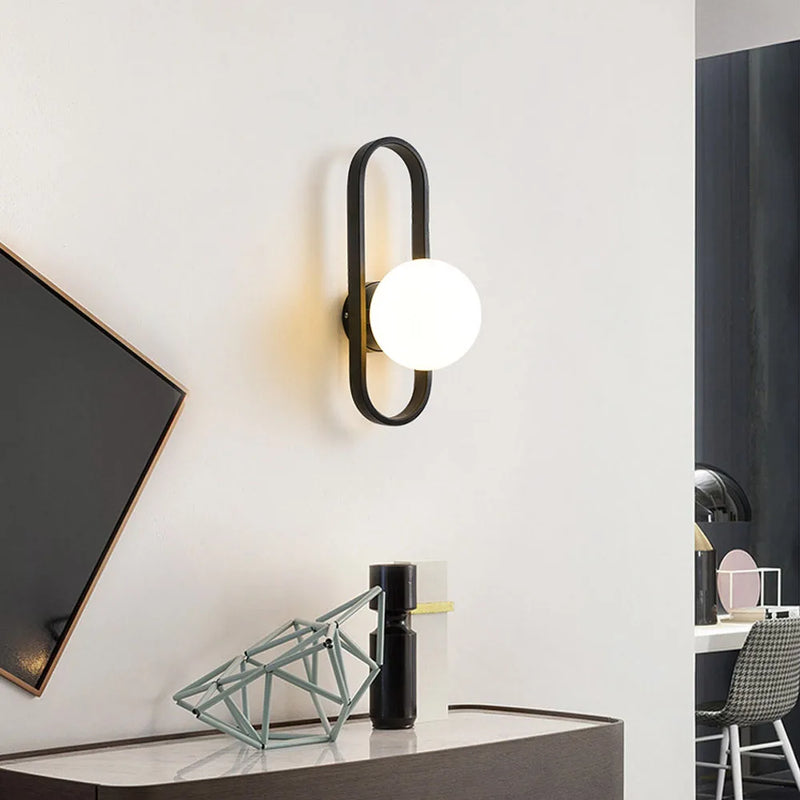 E27 applique murale LED lampes de luxe minimalistes modernes pour salon chambre lampe de chevet applique luminaire intérieur wandlamp