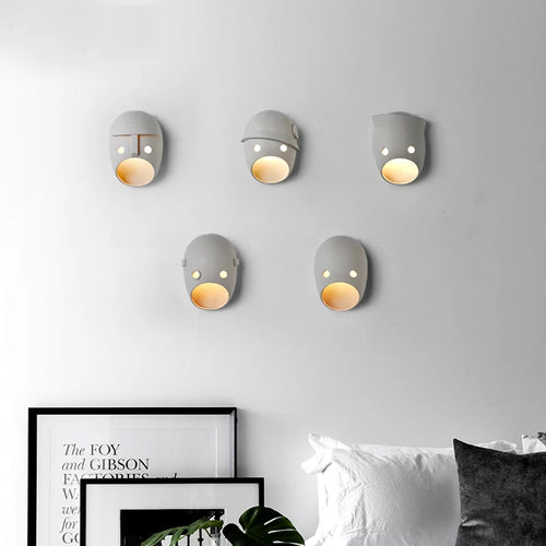 applique murale led créative nordique pour hôtel et allée