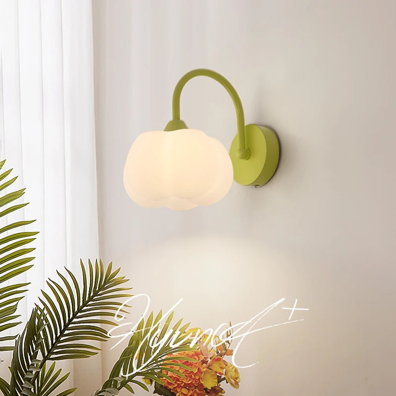 applique murale led modernes avec interrupteur à chaîne