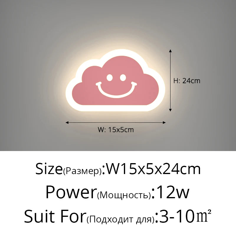 applique murale led nordique pour décoration intérieure élégante