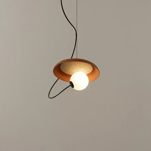 lustre magnétique design italien style wabi-sabi créatif