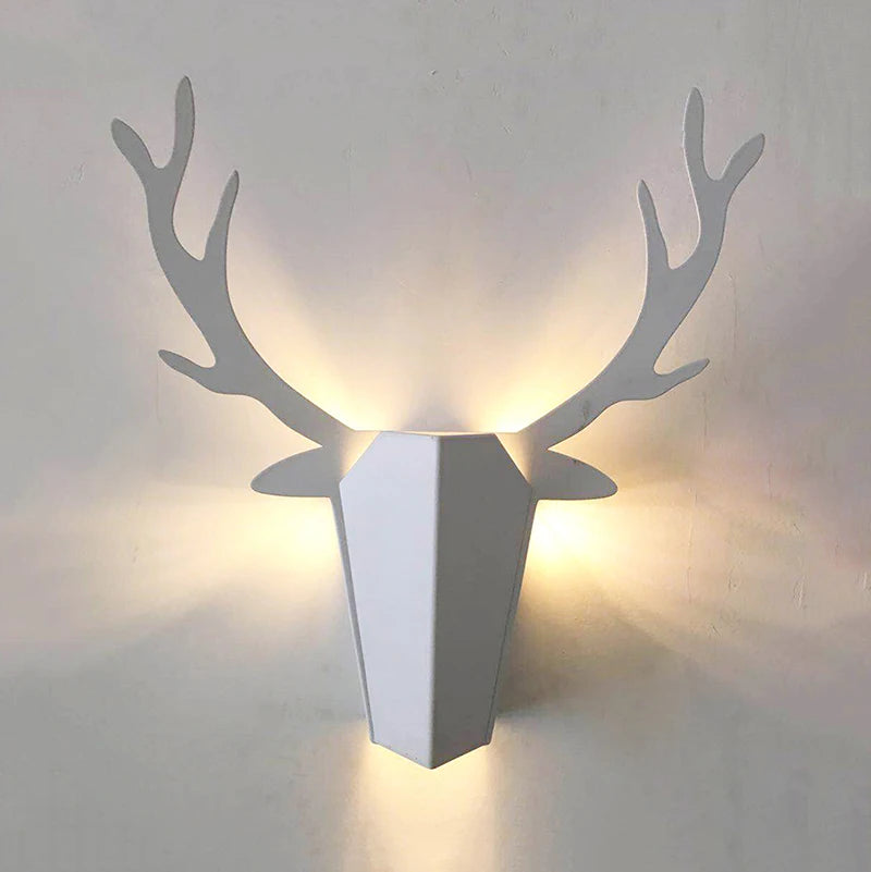 Applique murale LED moderne en bois
