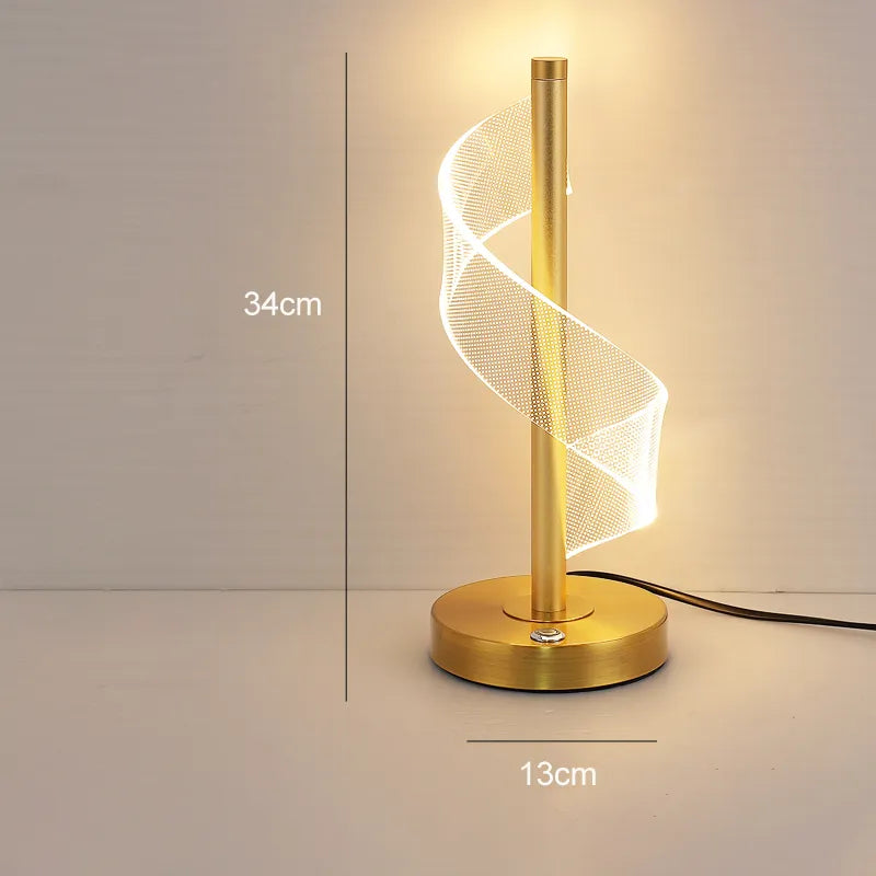 lampe à poser LED tactile dimmable intérieur maison
