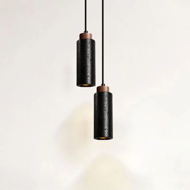 Suspension cylindrique led minimaliste nordique