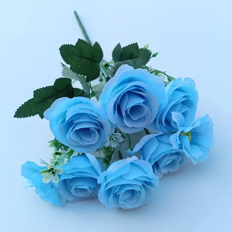 bouquets de roses artificielles pour mariage décoration romantique