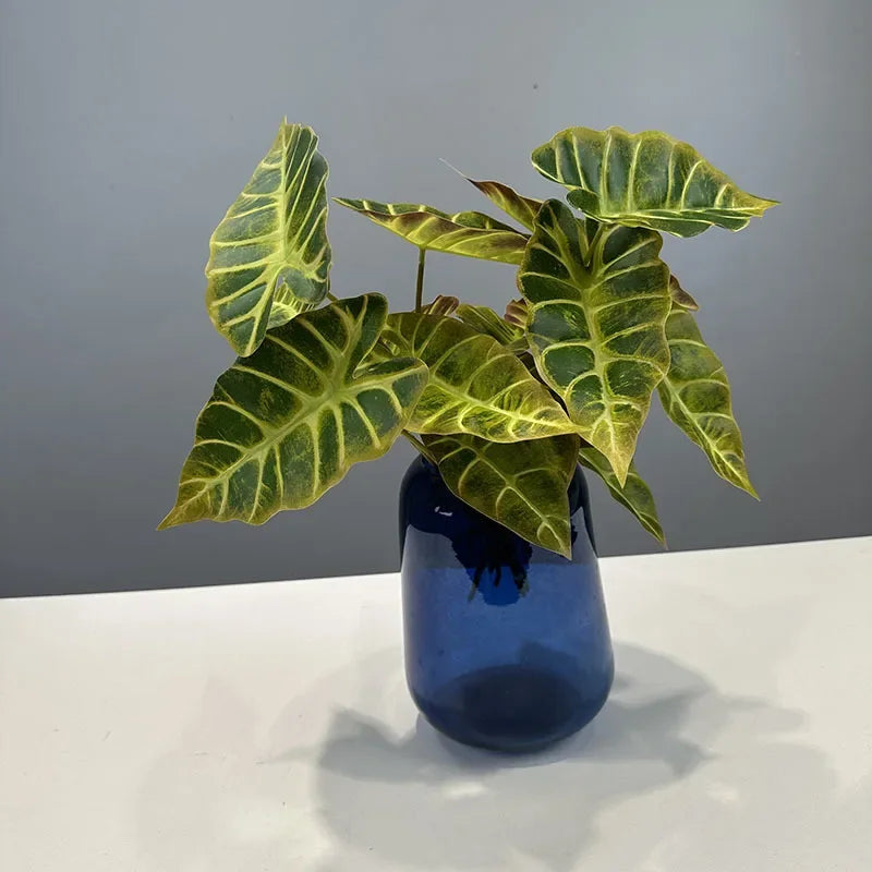 lot de 2 feuilles artificielles pour décoration de fête automne