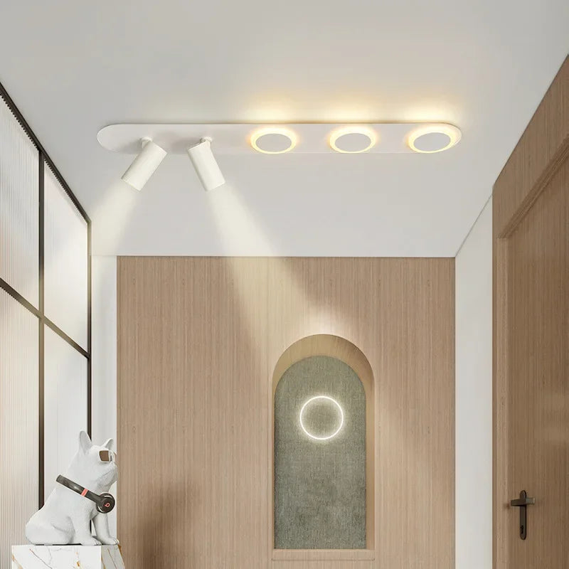 Lustres LED plafonniers projecteurs décor maison