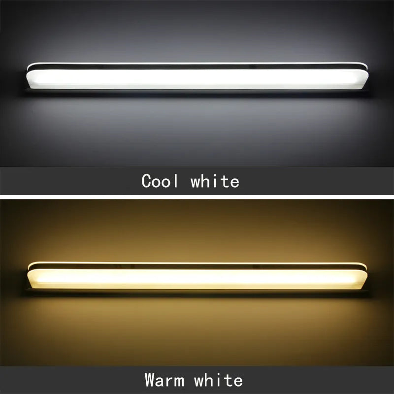 applique murale LED étanche miroir 9W 12W avant lumière salle de bain salon chambre maquillage  LED