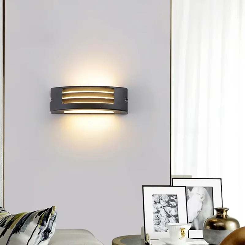 applique murale led moderne étanche pour intérieur et extérieur