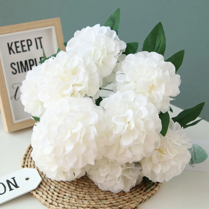 lot de 10 bouquets de pissenlit artificiels pour décoration intérieure et événements