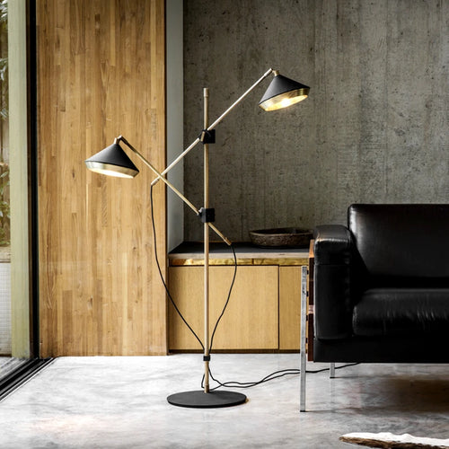 lampadaire moderne de luxe angle réglable lumières décoratives personnalisées