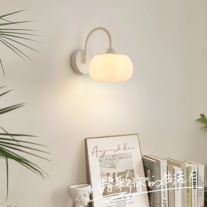 applique murale led modernes avec interrupteur à chaîne