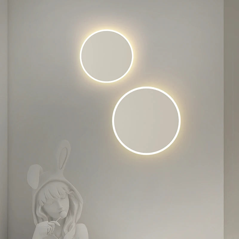 LED applique murale de chevet d'intérieur créatif nordique chambre lampe fond applique Simple moderne salle d'étude escalier allée lumière