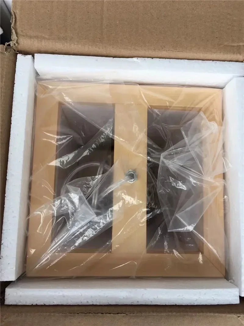 suspension en bois style japonais pour décoration intérieure