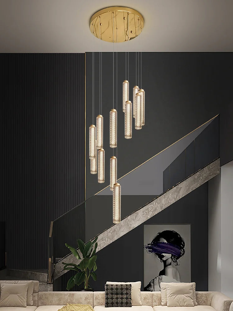 lustre moderne suspendu pour un éclairage élégant et contemporain