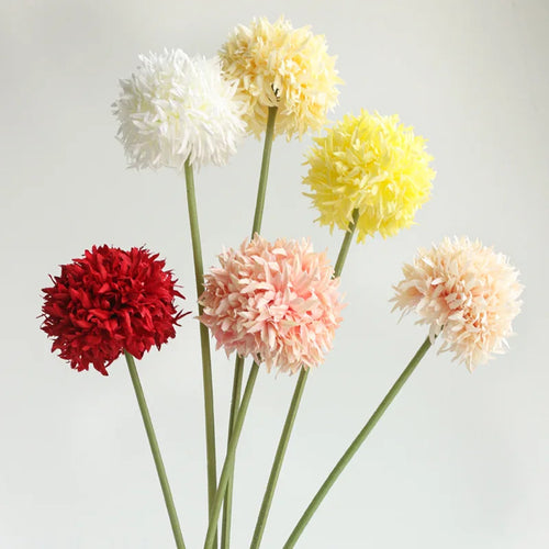 fleurs artificielles chrysanthème pour mariage et décoration festive