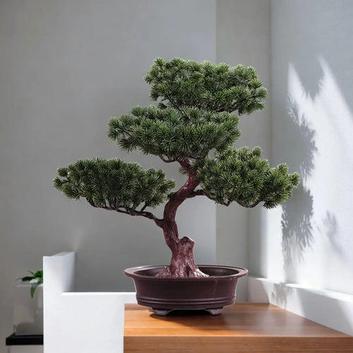 arbre artificiel en pot pour une décoration intérieure élégante