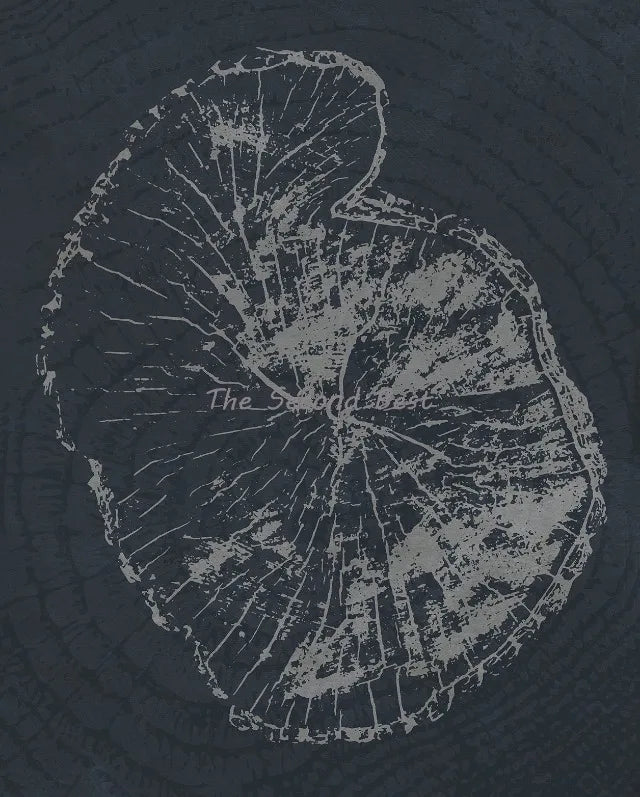 art abstrait sur les anneaux des arbres pour décoration