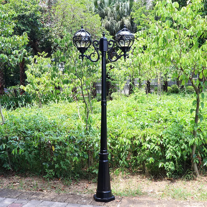 lampadaire extérieur étanche style européen pour jardin et parc