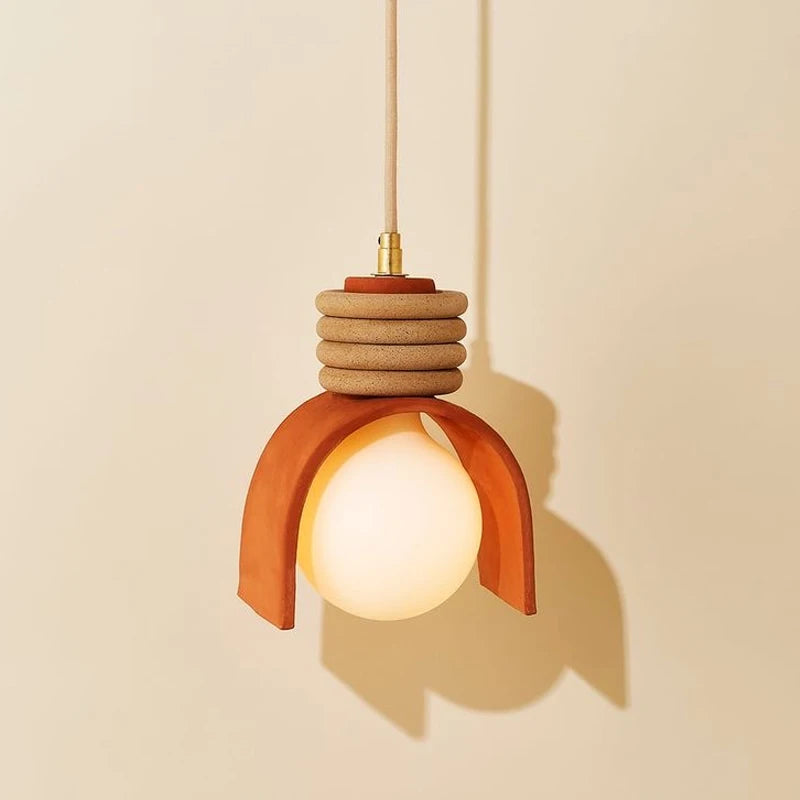 suspension wabi-sabi en verre pour bar et cuisine