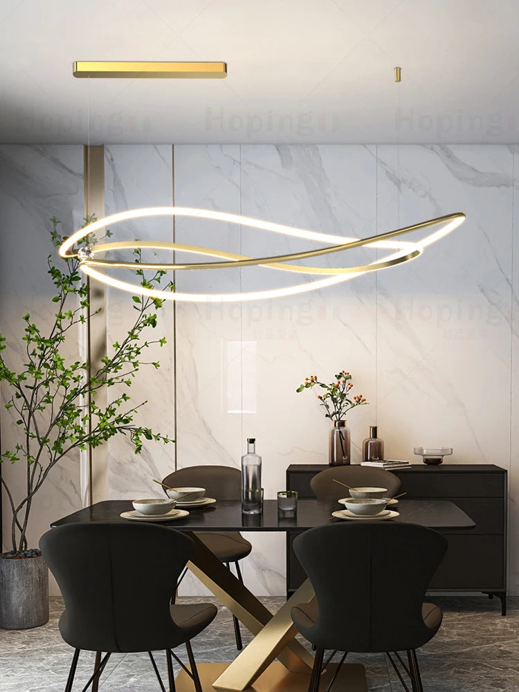 suspension forme de poisson design moderne 2022