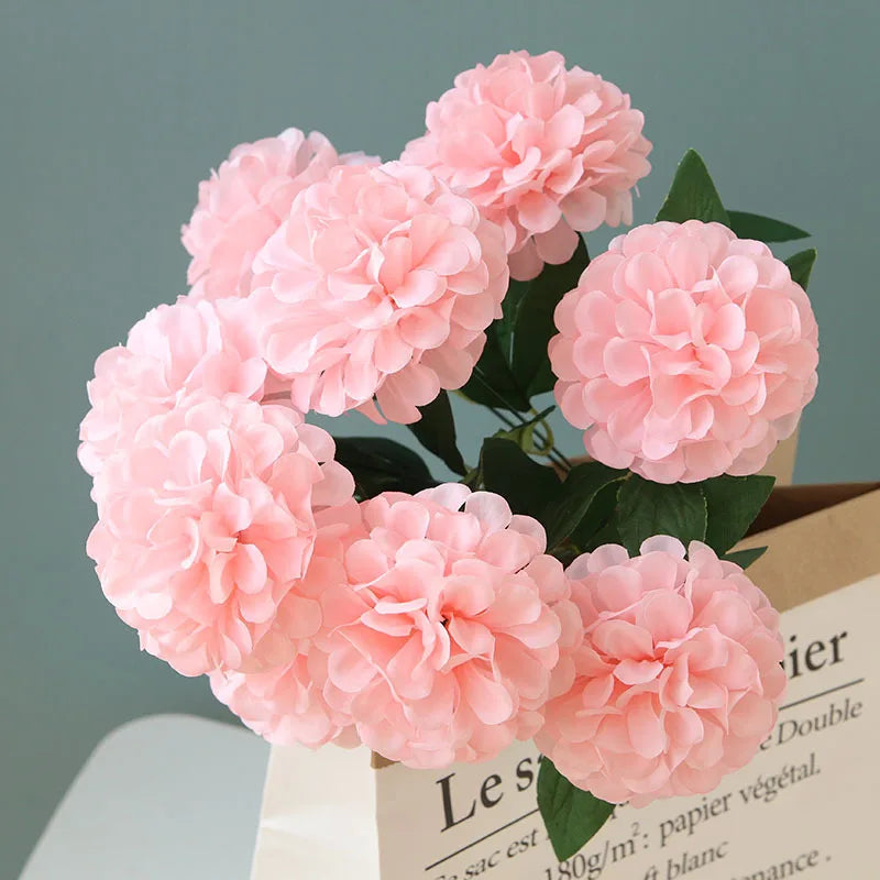 lot de 10 bouquets de pissenlit artificiels pour décoration intérieure et événements