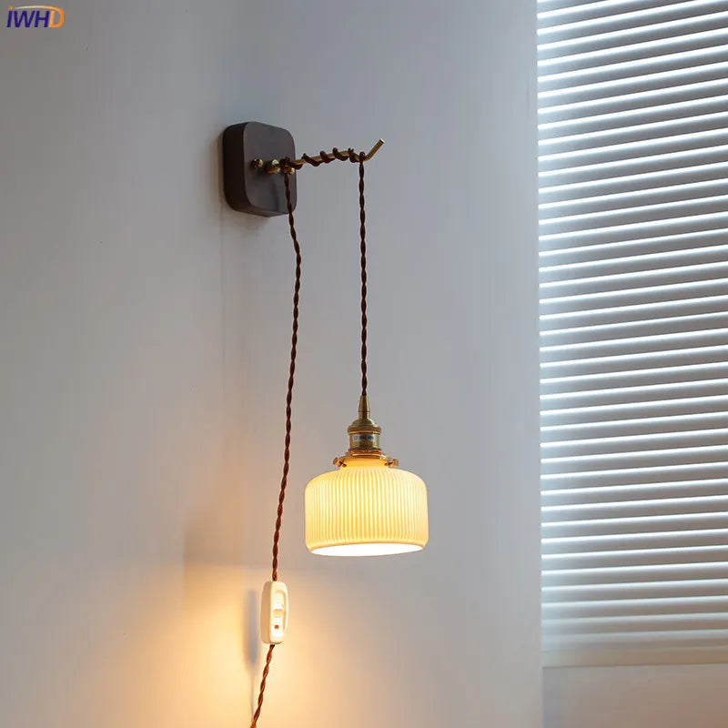 Applique LED style japonais IWHD
