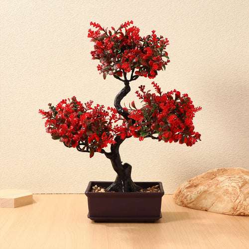 plantes artificielles en pot pour décoration intérieure réaliste