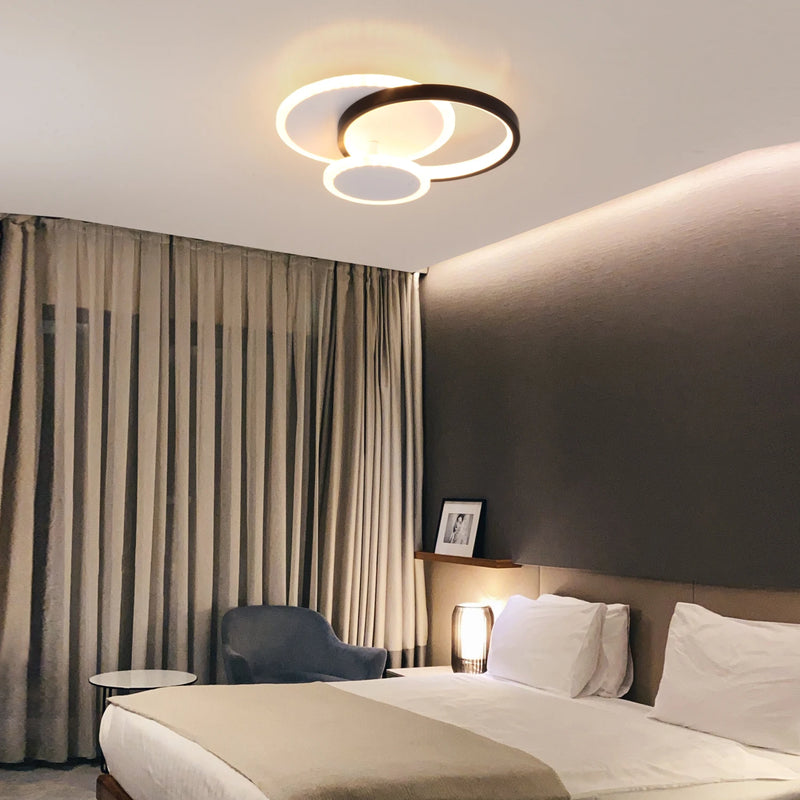 plafonnier led moderne pour décoration intérieure lumineuse