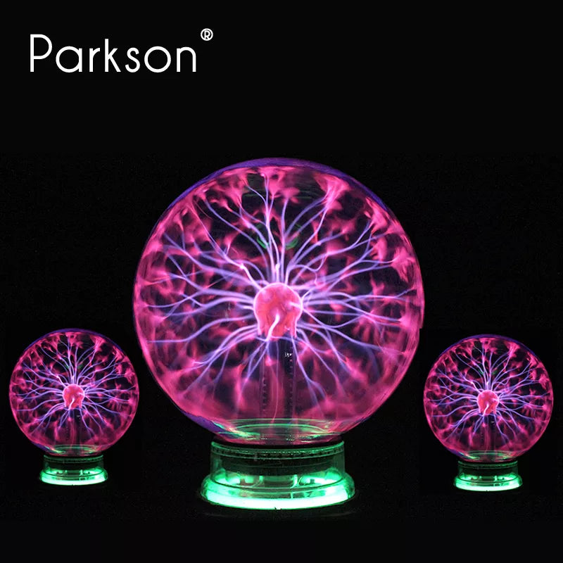 té magique Plasma tactile lumière sensible enfant cadeau de vacances AC 220 V intérieur bureau déco verre boule lampe veilleuses