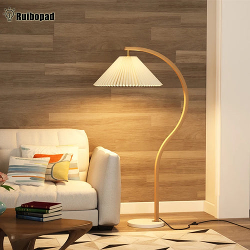 Lampadaires Led en bois