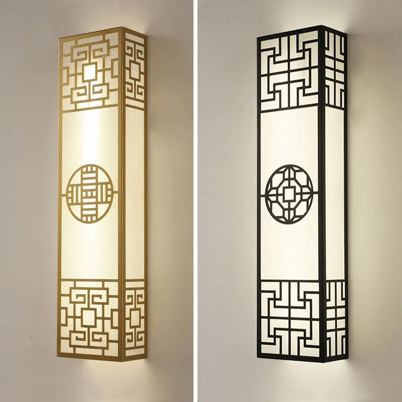 applique murale zen en bande style chinois pour hôtel et ingénierie