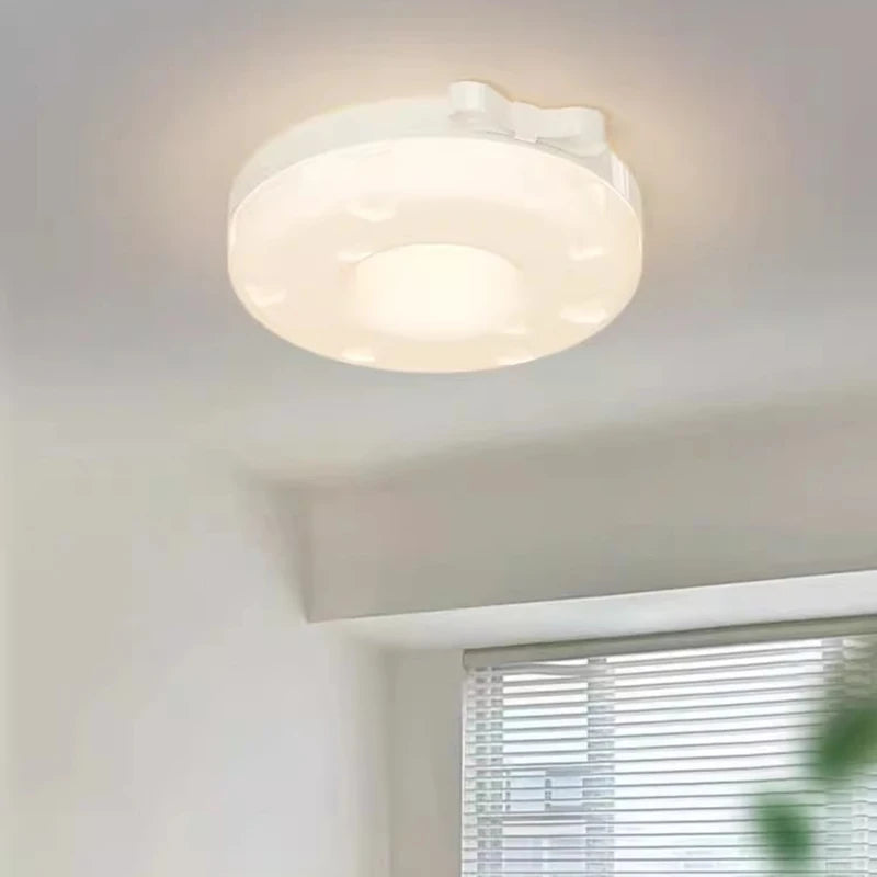 plafonnier forme de fromage pour pépinière de bébé fille