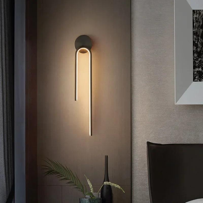 applique murale led design moderne pour décoration intérieure élégante