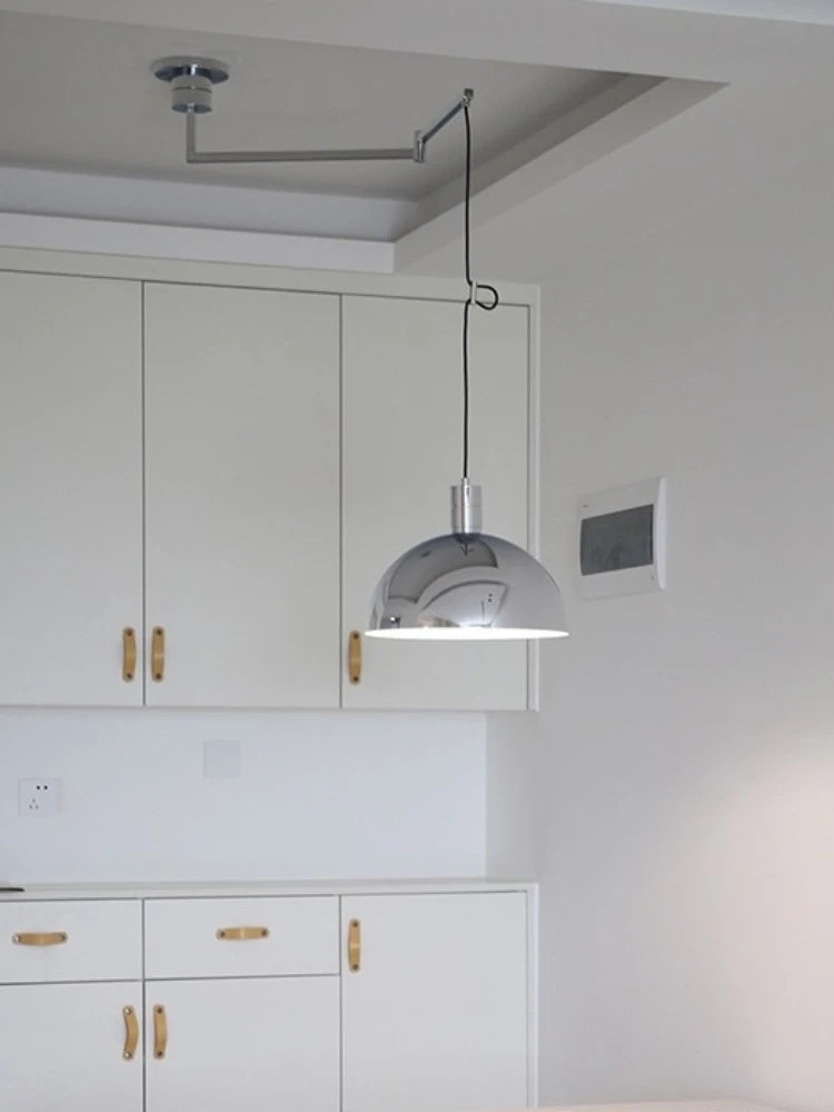 lustre à tête unique angle réglable design minimaliste moderne
