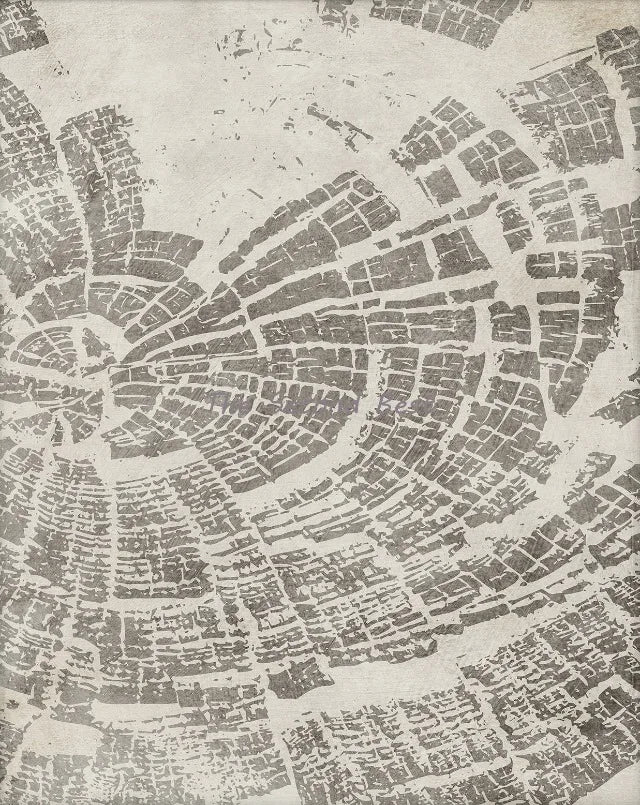 affiches abstraites sur les anneaux des arbres pour décoration intérieure