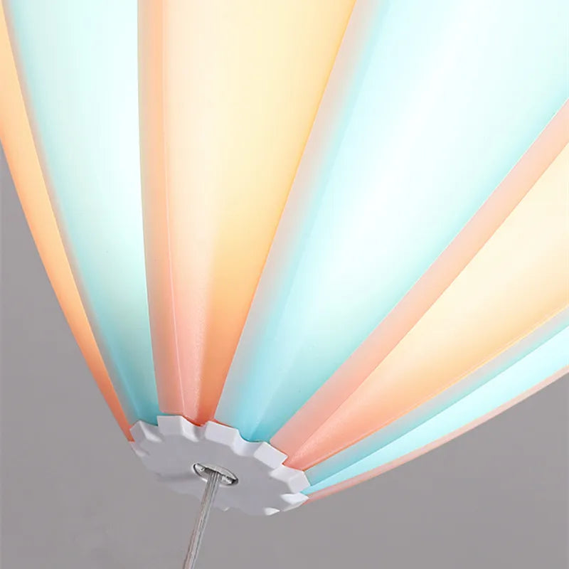 plafonnier ballon à air chaud design mignon avec télécommande