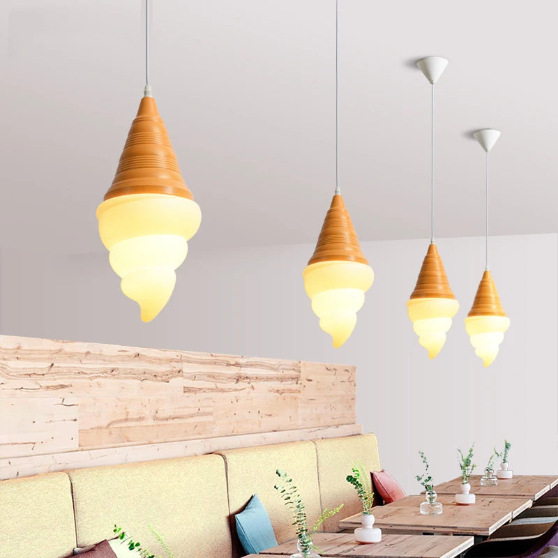 suspension créatives en forme de crème glacée pour bars et restaurants