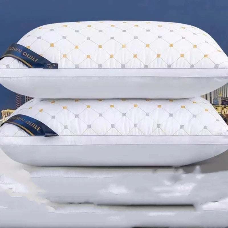 oreillers d'hôtel pour soutien cervical et confort au sommeil