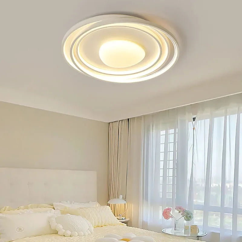 plafonnier moderne à leds pour décoration intérieure