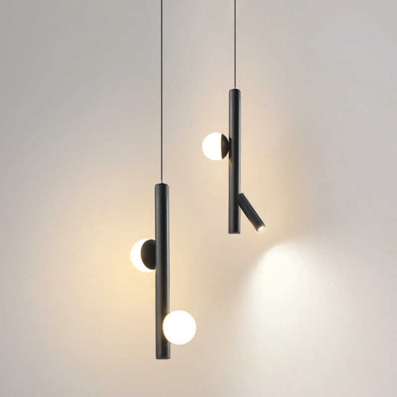 Suspension long ligne moderne minimalisme led luxe