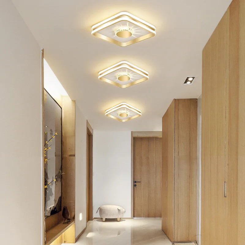 Plafonnier LED design rond ou carré