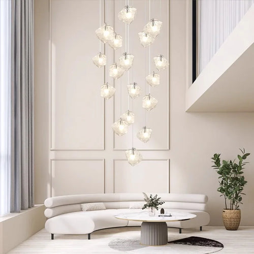 lustre moderne à led pour éclairage intérieur suspendu