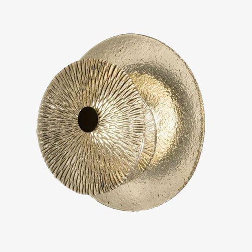 Applique murale design LED dorée minimaliste