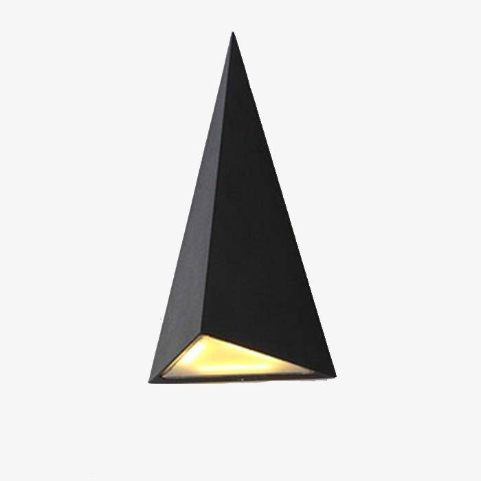 Applique murale design triangulaire à LED waterproof