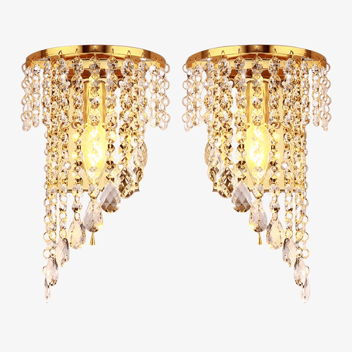 Applique murale LED en cristal Sconce