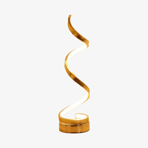Lampe à poser LED design en spirale Dormitory