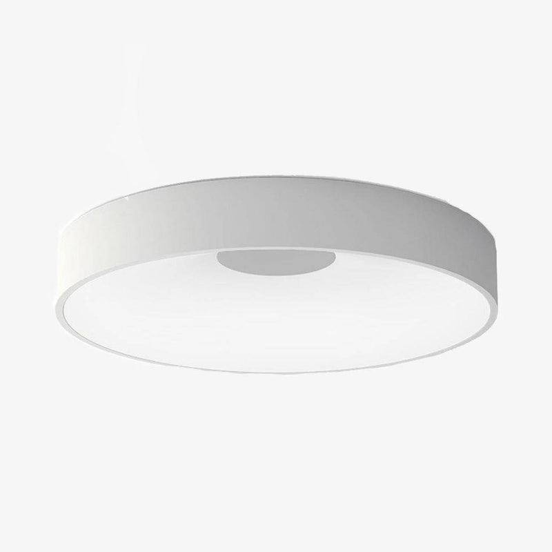 Plafonnier design LED rond et creux Concave