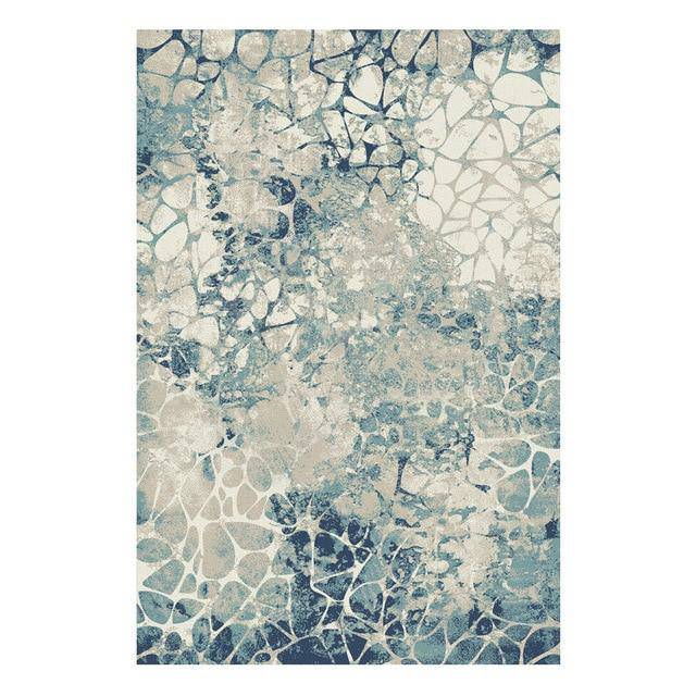 Tapis rectangle moderne style Light Luxury B