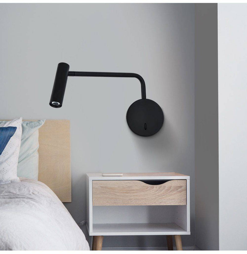 Applique murale à LED avec interrupteur Zerouno